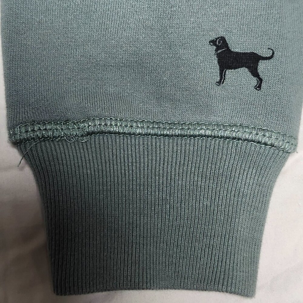 he Black Dog Womens Sweatshirt Legacy Collection Color Green Size Medium - Picture 3 of 16